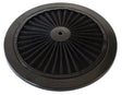 9" Black Full Flow Top Plate Black Cotton Hi Flow & Filtration AF2251-0901 - Aeroflow