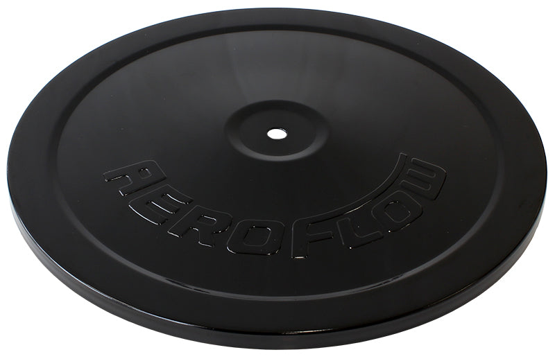 9" Black Steel Top Plate Only AF2251-0922 - Aeroflow
