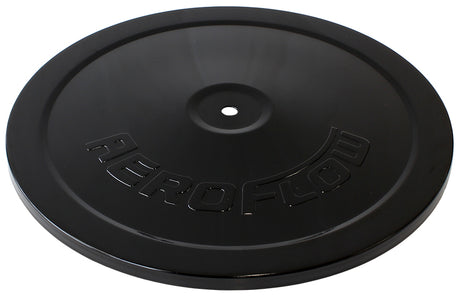 9" Black Steel Top Plate Only AF2251-0922 - Aeroflow