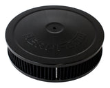 9" x 2" Air Cleaner Assembly 5-1/8" Neck, Black, Cotton AF2251-1110 - Aeroflow