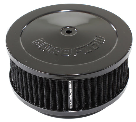 6-3/8" x 2-1/2" Air Clean ASSY5-1/8" Neck, Black, Cotton AF2251-1331 - Aeroflow