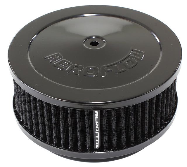6-3/8" x 2-1/2" Air Clean ASSY5-1/8" Neck, Black, Cotton AF2251-1331 - Aeroflow