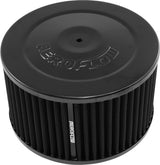 7" x 4" Air Cleaner Assy 5-1/8" Flat Base Black, Cotton AF2251-1335 - Aeroflow