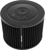 7" x 5" Air Cleaner Assy 5-1/8" Flat Base Black, Cotton AF2251-1340 - Aeroflow