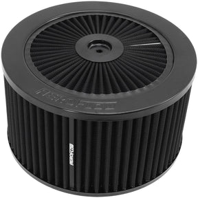 9" x 5" Full Flow Air Cleanerassembly 5-1/8" Black Cotton AF2251-1375 - Aeroflow