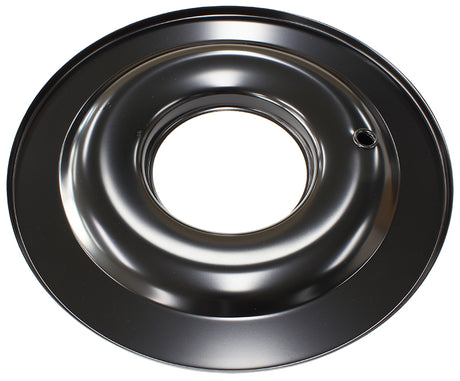 14" Air Cleaner Base Only Flat Base Black AF2251-1400 - Aeroflow