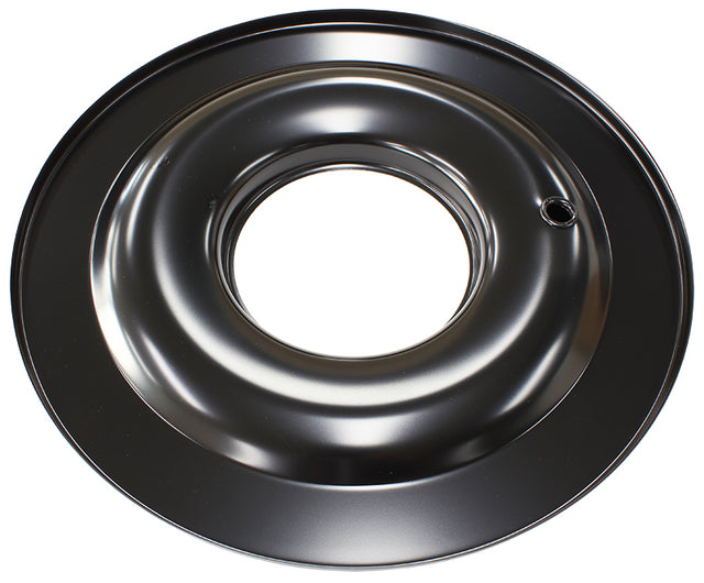 14" Air Cleaner Base Only Flat Base Black AF2251-1400 - Aeroflow