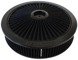14" x 3" Full Flow Assembly 5-1/8" 1-1/8" Drop Base Black AF2251-3040 - Aeroflow