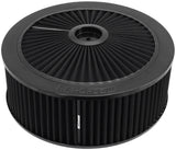 14" x 5" Full Flow Assembly 5-1/8" 1-1/8" Drop Base Black AF2251-3070 - Aeroflow