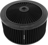 11" x 5" Full Flow Assembly 5-1/8" Flat Base Black AF2251-3130 - Aeroflow
