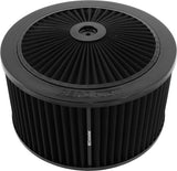11" x 6" Full Flow Assembly 5-1/8" Flat Base Black AF2251-3135 - Aeroflow