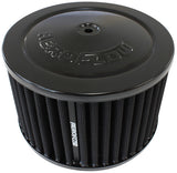 6-3/8" x 4" Air Cleaner Assy 5-1/8" Neck, Black, Cotton AF2251-3981 - Aeroflow