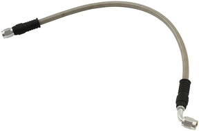 -3AN 90 Deg Re To -3AN 16" Long To Female -3AN Straight Brake Line AF226-04 - Aeroflow