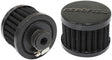 3/8" Univ Clamp On Filter 2" O.D, 1-1/2" H, Black Top AF2271-1320 - Aeroflow