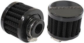 5/8" Univ Clamp On Filter 2" O.D, 1-1/2" H, Black Top AF2271-1340 - Aeroflow