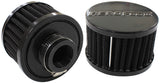 1" Univ Clamp On Filter 3" O.D, 2-1/4" H, Black Top AF2271-1420 - Aeroflow