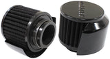 1-1/2" Breather Filter With Shield 3" O.D, 2-1/2" H Black Top AF2271-1514 - Aeroflow