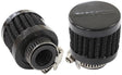 9/16" Univ Clamp On Filter 1-3/8" O.D, 1-1/8" H, Black Top AF2271-2480 - Aeroflow