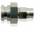 Female Inverted Flare 17mm Hex With Ret Clip Recess 3/8 x 24 AF230-03 - Aeroflow