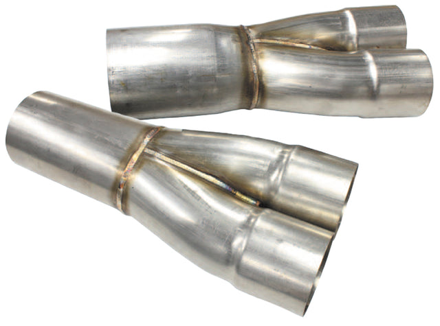 Merge Collector 3" To 3.5" 304 S/S 2 Into 1 AF2300-350 - Aeroflow