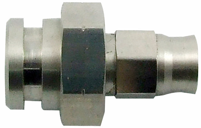 Female Inverted Flare 17mm Hex With Ret Clip Recess 7/16 x 20 AF234-03 - Aeroflow