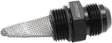 Oil System Filter Screen -12AN To -12 ORB Fitting Dry Sump Black AF237-12-12 - Aeroflow