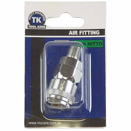 NITTO Air Fitting Quick Coupler 1/4" BSP Male - Tool King | Universal Auto Spares
