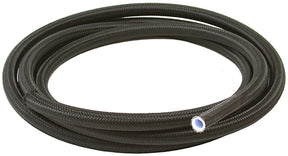 Black Braided Teflon Hose -6AN 4.5M S/S 8.1mm ID 10.9mm OD AF250-06-4.5M - Aeroflow