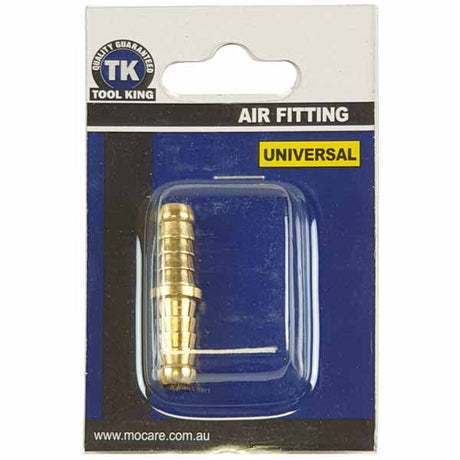 Universal Fitting 1/4" Double End Hose Tail Air Fitting - Tool King | Universal Auto Spares