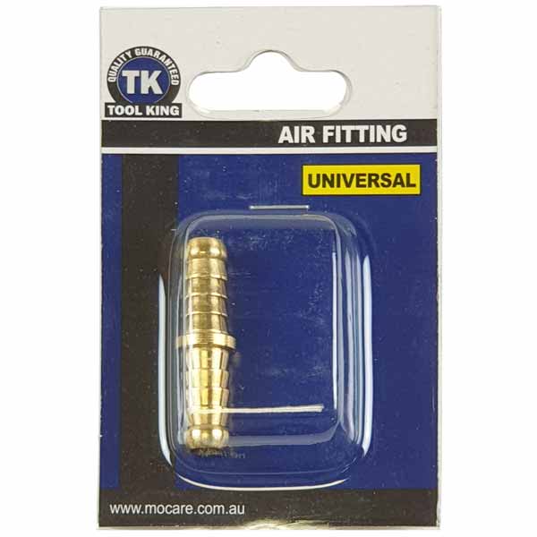 Universal Fitting 1/4" Double End Hose Tail Air Fitting - Tool King