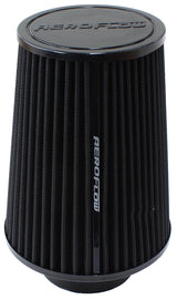3 Clamp-On Tapered Filter 4.6" 6 O.D, 7.5 High Black Cot AF2711-0910 - Aeroflow