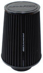 3 Clamp-On Tapered Filter 4.6" 6 O.D, 7.5 High Black Cot AF2711-0910 - Aeroflow