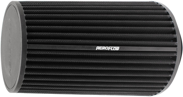 3-1/2 Clamp-On Tapered Filter 4.6-6.1 O.D, 9.1 High Black AF2711-0920 - Aeroflow