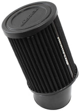 2-7/16 Clamp-On Tapered Filter 3.75 O.D, 5" High Black Cott AF2711-1760 - Aeroflow