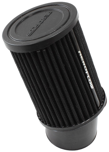 2-7/16 Clamp-On Tapered Filter 3.75 O.D, 5" High Black Cott AF2711-1760 - Aeroflow