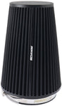 5" Clamp-On Tapered Filter 4.3 - 6.0 O.D, 8.50 High Black AF2711-2815 - Aeroflow