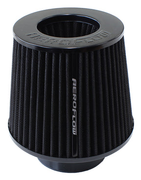 3" Inverted Tapered Filter 5.25-6 O.D, 5 High Black AF2711-3003 - Aeroflow