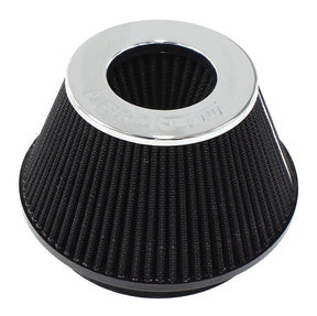 6" Clamp-On Tapered Filter 7.6 / 4.7" O.D, 4" High Chrom AF2811-1009 - Aeroflow