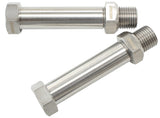 SS 2-3/8" Thru Frame With 2xM10 x 1.0 Female Threa AF285-02 - Aeroflow
