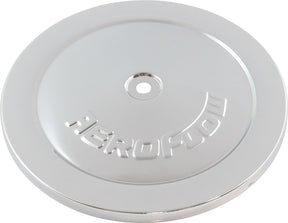 6-3/8" Chrome Steel Top Plate Lid Air Filter AF2851-0622 - Aeroflow