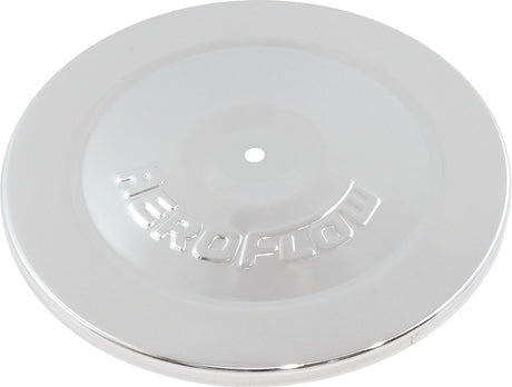7" Chrome Steel Top Plate Lid Air Filter AF2851-0722 - Aeroflow