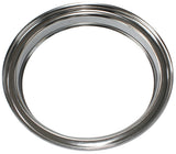 9" Air Cleaner Base Only Flat Base Chrome 7-5/16" AF2851-0955 - Aeroflow