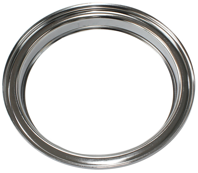 9" Air Cleaner Base Only Flat Base Chrome 7-5/16" AF2851-0955 - Aeroflow