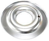 14" Air Cleaner Base Only Flat Base Chrome AF2851-1400 - Aeroflow