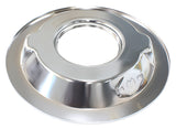14" Air Cleaner Base Only Drop Base 1-1/8" (28mm) Chrome AF2851-1411 - Aeroflow