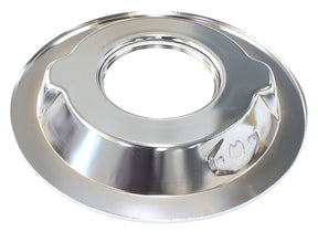 14" Air Cleaner Base Only Drop Base 1-1/8" (28mm) Chrome AF2851-1411 - Aeroflow
