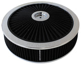 14" x 4" Full Flow Assembly 7-5/16" Flat Base, Chrome AF2851-3080 - Aeroflow