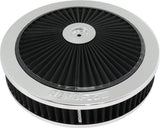 11" x 2-1/8" Full Flow ASSEMBL5-1/8" Flat Base Chrome AF2851-3110 - Aeroflow