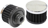 1/2" Univ Clamp On Filter 2" O.D, 1-1/2" H, Chrome Top AF2871-1330 - Aeroflow