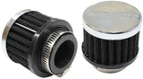 1" Univ Clamp On Filter 2" O.D, 1-1/2" H, Chrome Top AF2871-1370 - Aeroflow